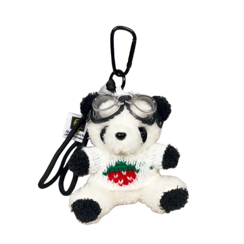 TBoML Panda Aviator Keychain