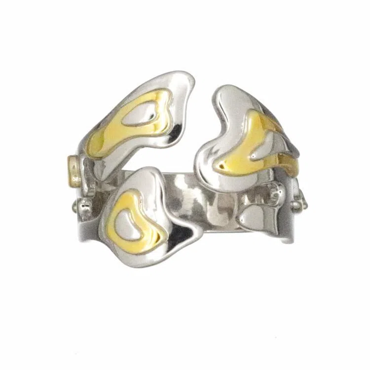 KOOGIS Silver Island Open Ring S925