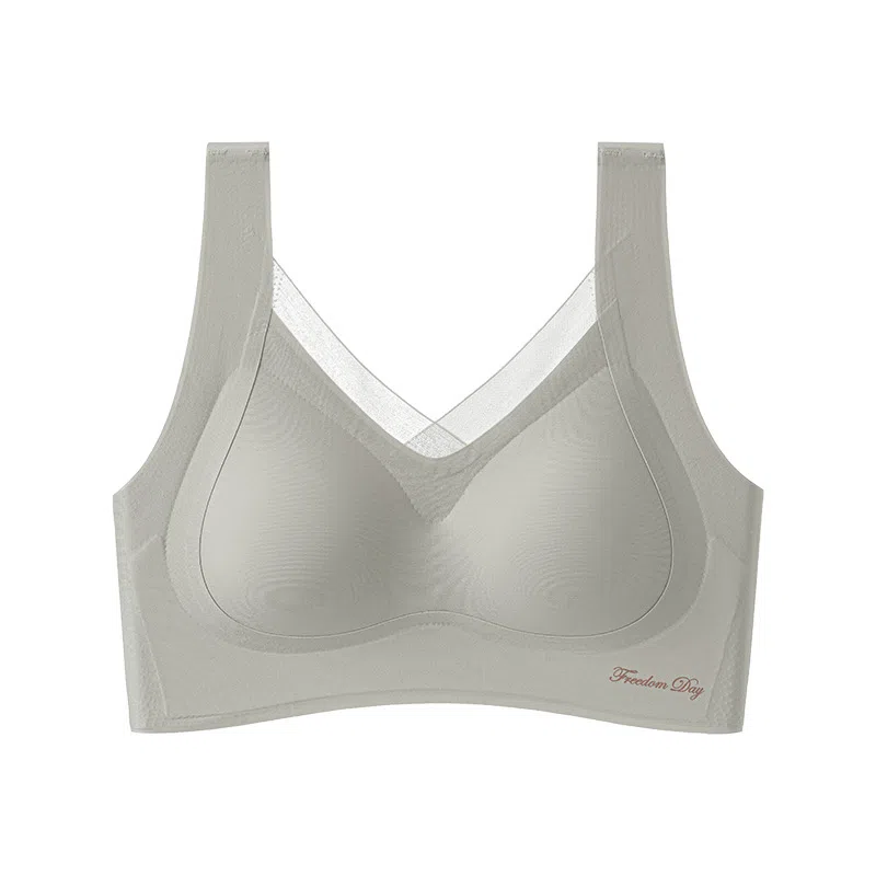 俞兆林 防下垂收副乳无钢圈大胸显小亲肤无痕聚拢上托美背柔软文胸 女款