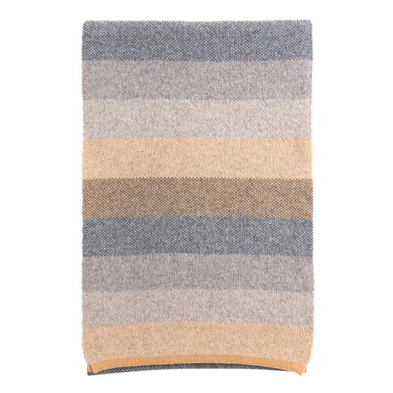 上海故事 新款雅仕风范针织传统精梳工艺舒适温暖优雅多色选择礼盒包装 绵羊毛 围巾 男女同款情侣款