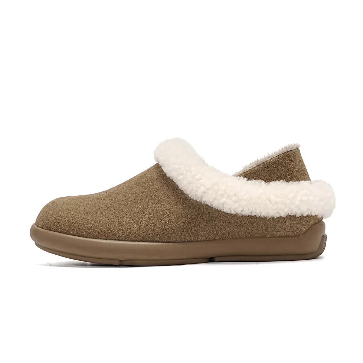 EBLAN Classic Slip-On Ankle Shoes Brown