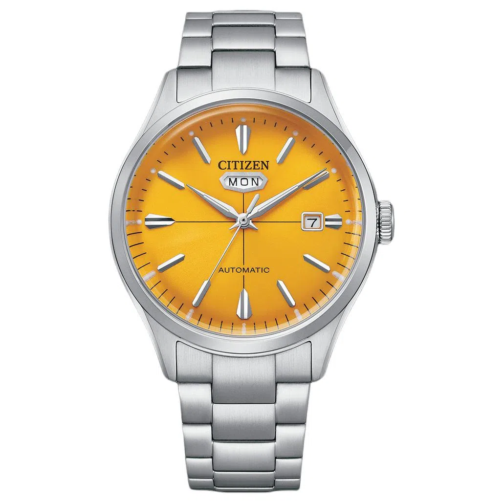 Citizen Automatic Orange Dial