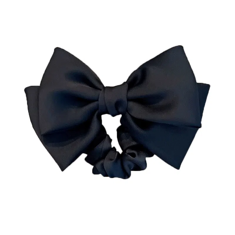 丹琴 高级感蝴蝶结大肠在逃公主发绳气质扎马尾皮筋低丸子头 布艺 发圈 头绳 女款