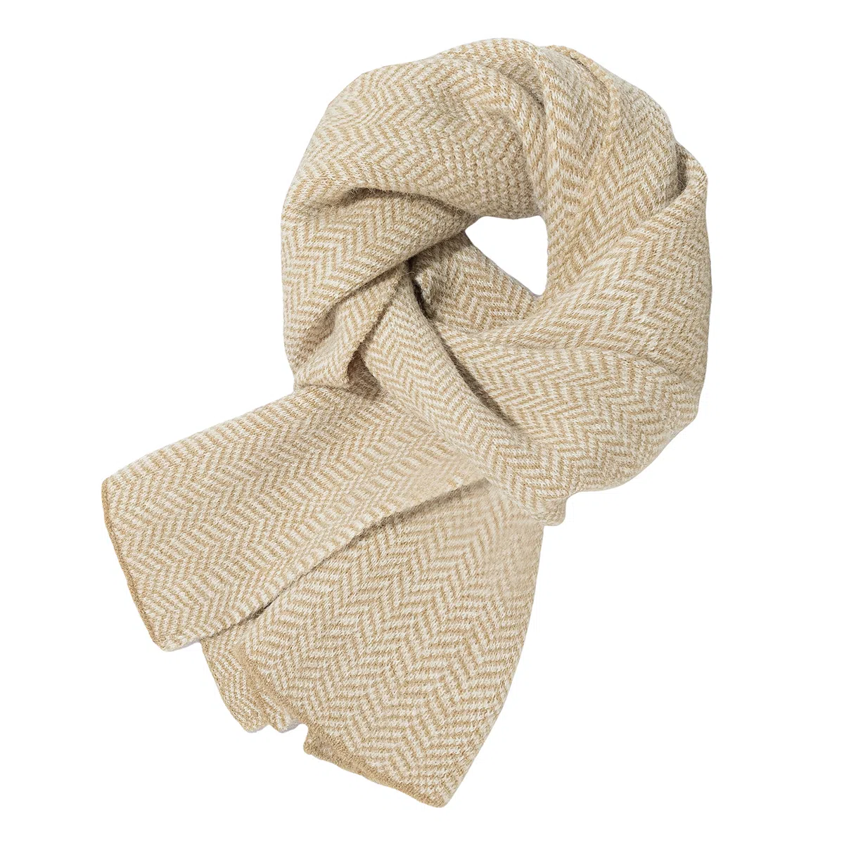 上海故事 秋冬保暖毛线氛围感防寒针织 聚酯纤维 绒线围巾 男女同款情侣款