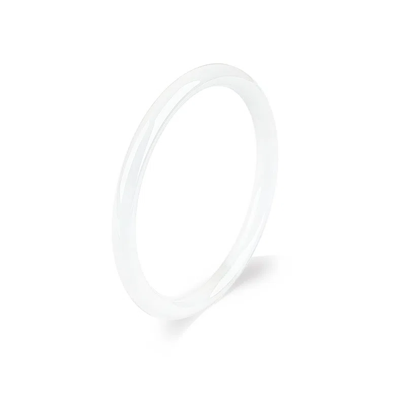 【点收藏 赠素圈镯子】 宝致 荔枝纹白月光清冷优雅国潮古风一步一响叮当美人贵妃镯 气质高级感温婉 玉髓 手镯 女款