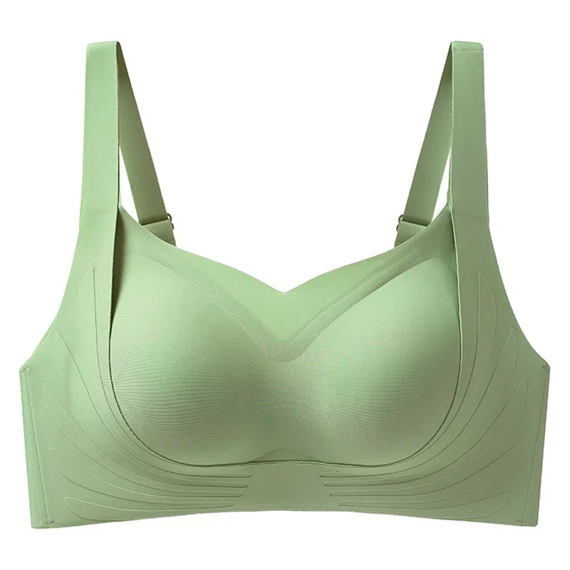 浪莎 纯色聚拢无痕运动背心式文胸