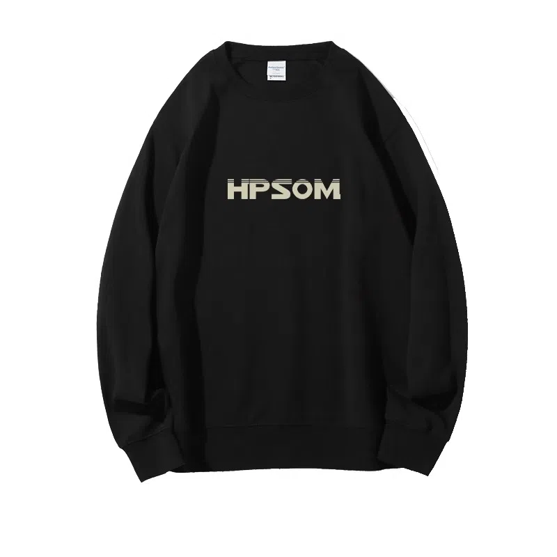 莫代尔 舒适亲肤休闲时尚字母印花潮流圆领长袖上衣可外穿打底衣 男女同款