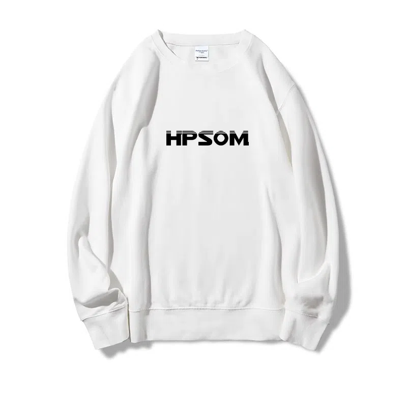 莫代尔 舒适亲肤休闲时尚字母印花潮流圆领长袖上衣可外穿打底衣 男女同款