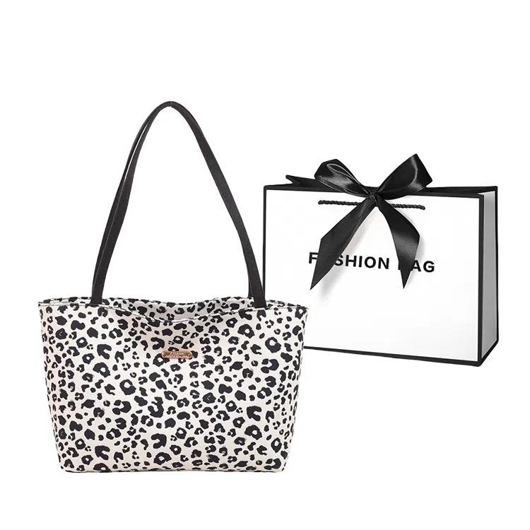 LETOO Leopard Print Shoulder Bag