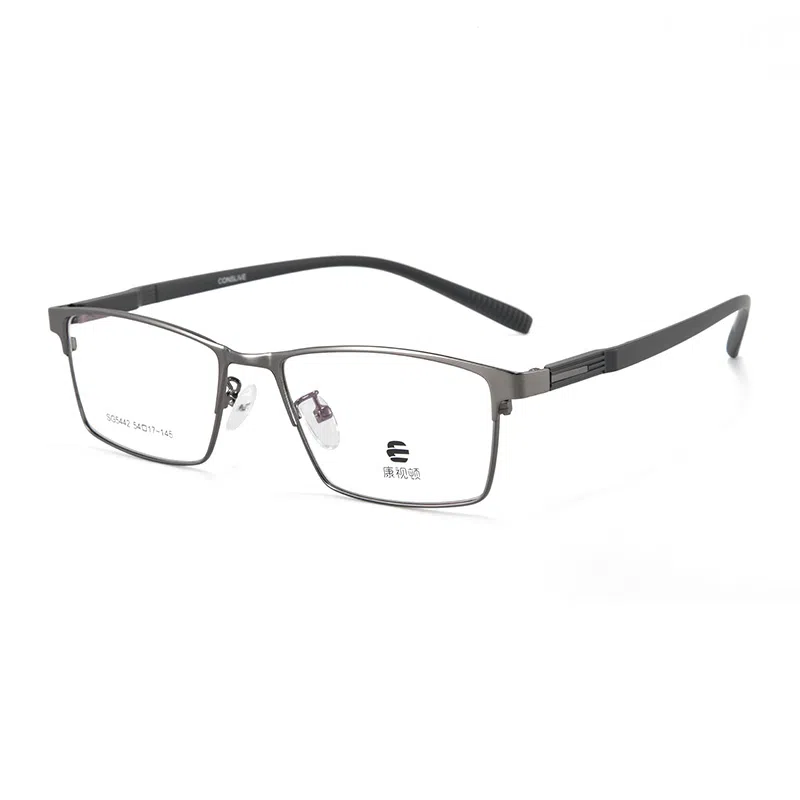 联系客服可配镜套餐 康视顿 沉稳百搭金属方框 光学镜架 男女同款情侣款