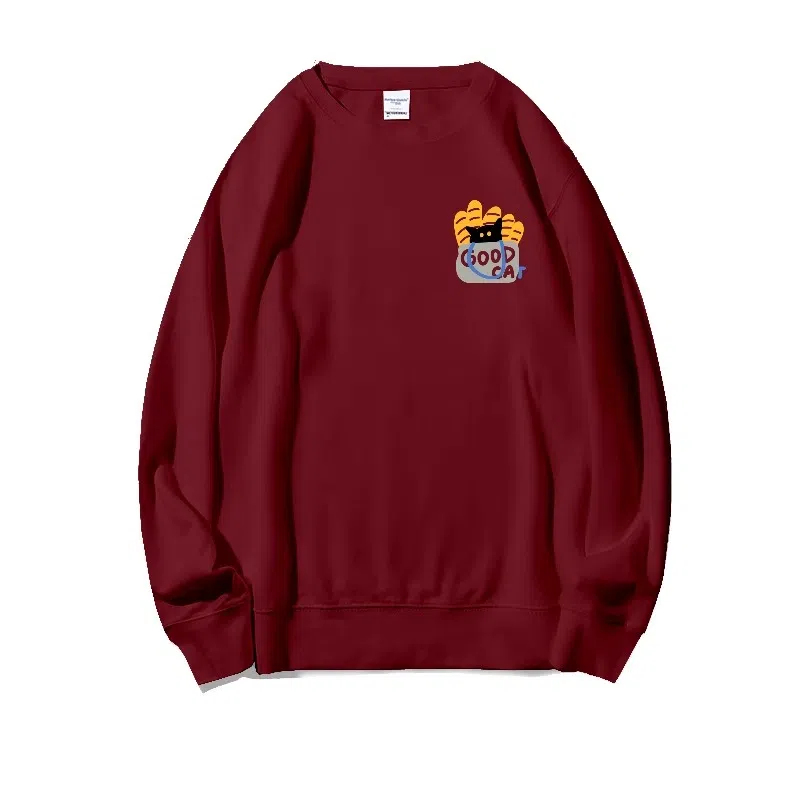 莫代尔 舒适亲肤卡通休闲时尚印花潮流圆领长袖可外穿打底衣 男女同款