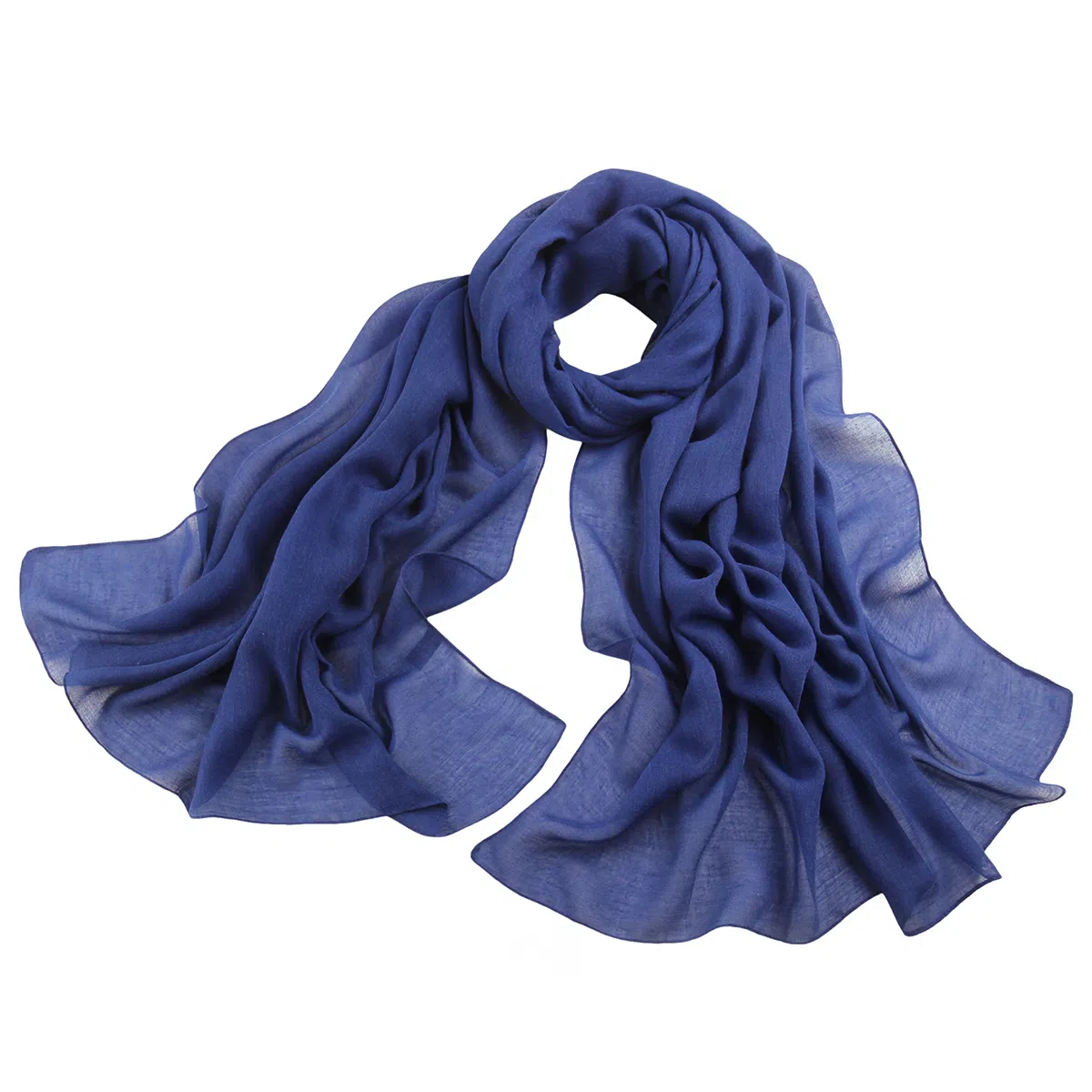 上海故事 四季文艺高级感素色沙漠旅游长款亲肤空调房红披风 聚酯纤维 绒线围巾 女款