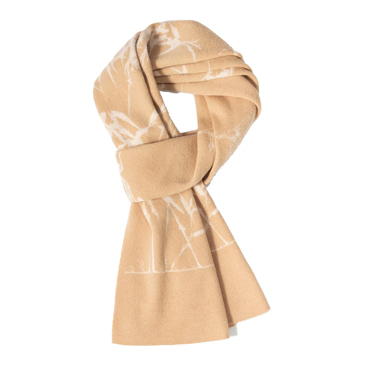 上海故事 青春洋气加厚暖暖高档送礼针织保暖披肩软糯长围脖 绵羊毛 绒线围巾 男女同款情侣款