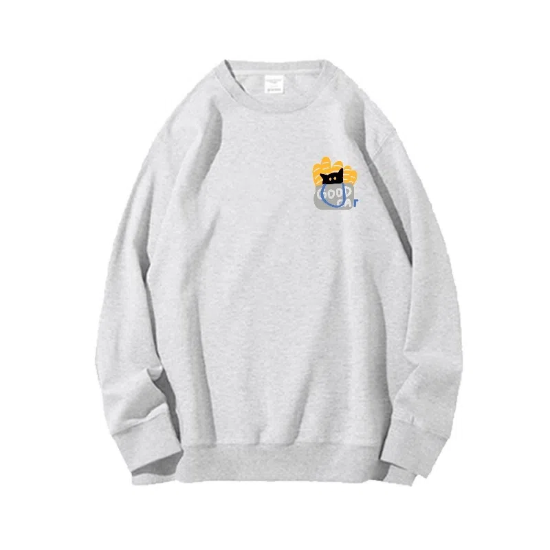 莫代尔 舒适亲肤卡通休闲时尚印花潮流圆领长袖可外穿打底衣 男女同款