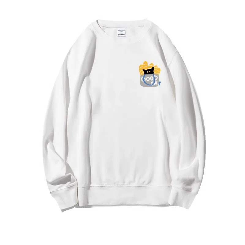 莫代尔 舒适亲肤卡通休闲时尚印花潮流圆领长袖可外穿打底衣 男女同款