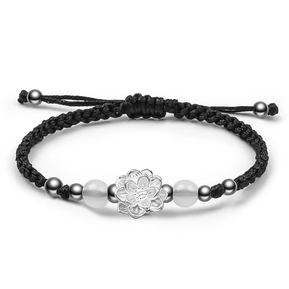 【好运莲莲】 零界 新中式国风轻奢高级感转运本命年开运手工编绳手绳事事如意 琉璃 手链 男女同款情侣款