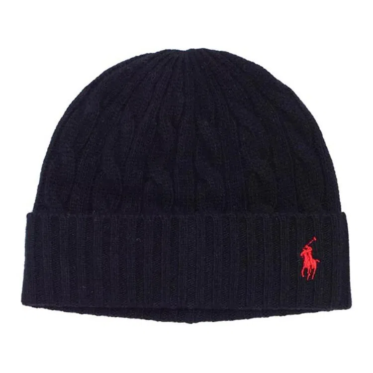 Polo Ralph Lauren Logo Merino Wool Beanie