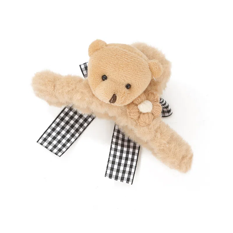 如花梦 可爱卡通动物高级感后脑勺 亚克力 发夹 女款