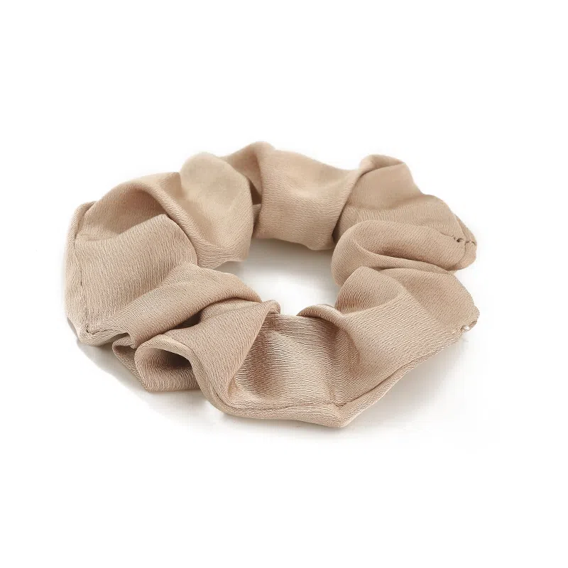 如花梦 法式气质缎面时尚扎头发百搭 布艺 发圈 女款
