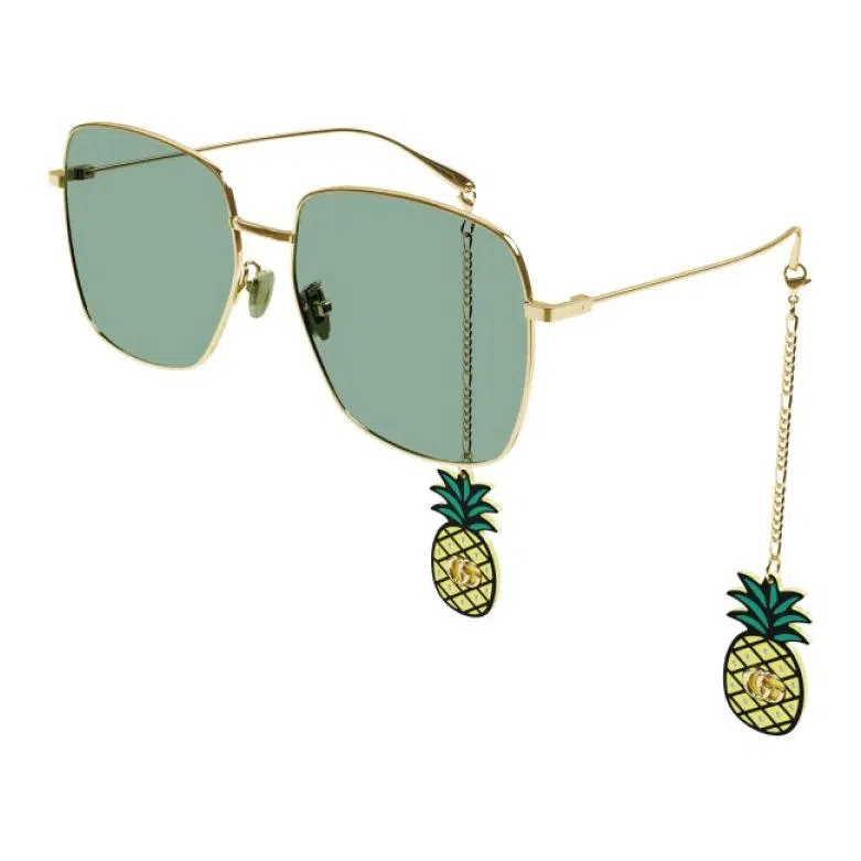 Gucci Oval Logo Sunglasses