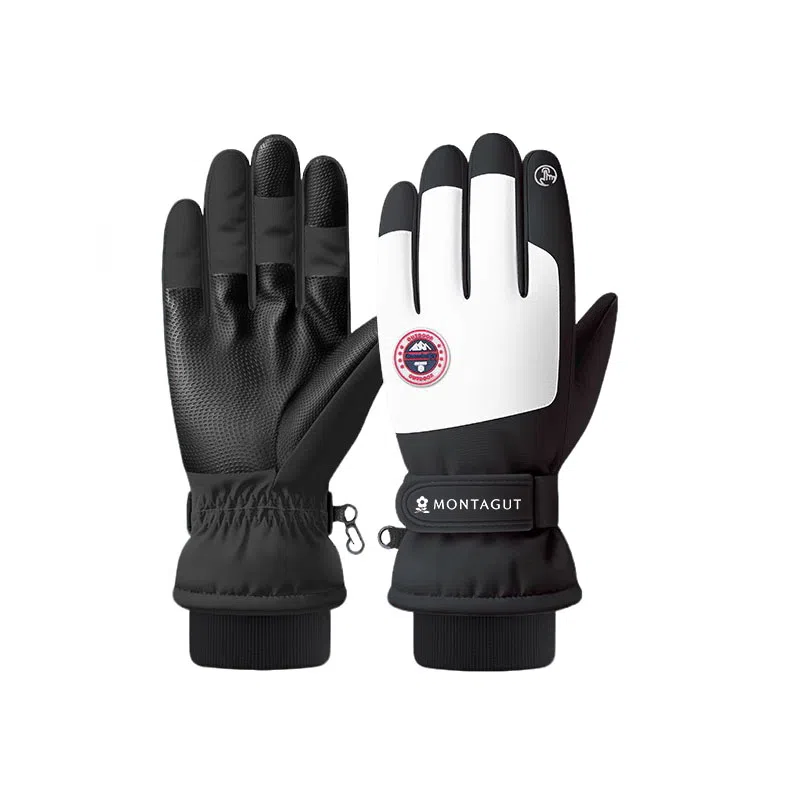 梦特娇 防寒保暖加绒加厚 棉 手套 男款