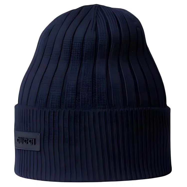 Gucci Logo Wool Beanie Navy