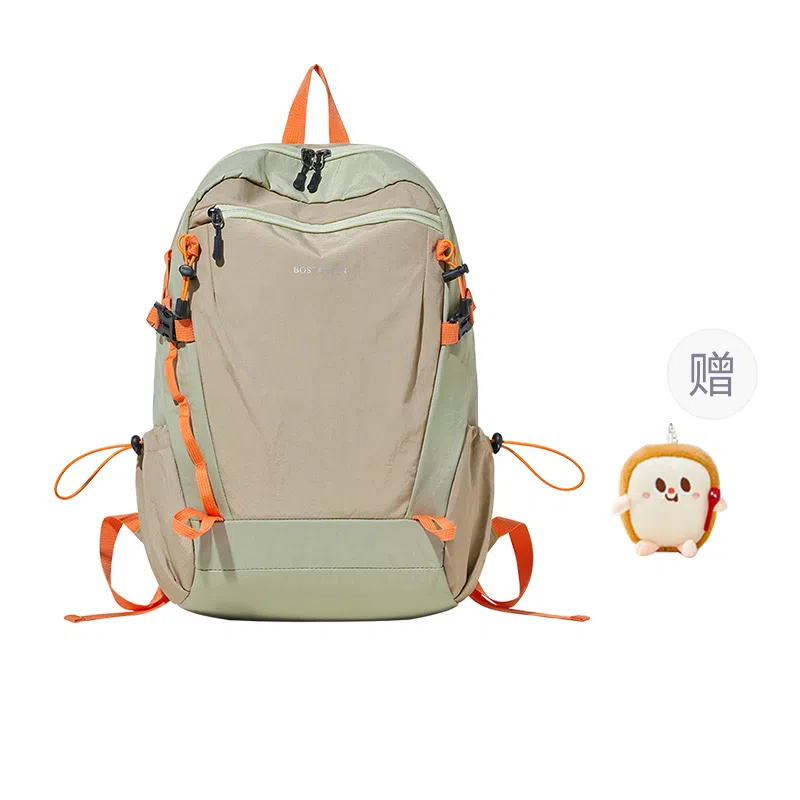 波斯丹顿 轻量化登山包 织物爬山包 双肩包 常规 男女同款情侣款 卡其