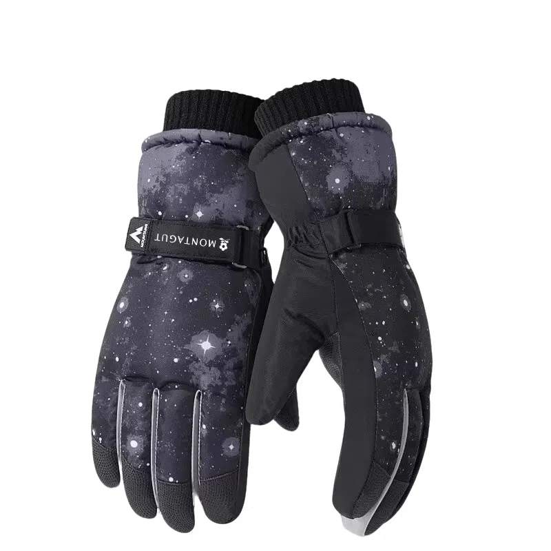 梦特娇 加绒加厚保暖 保暖棉 手套 男款