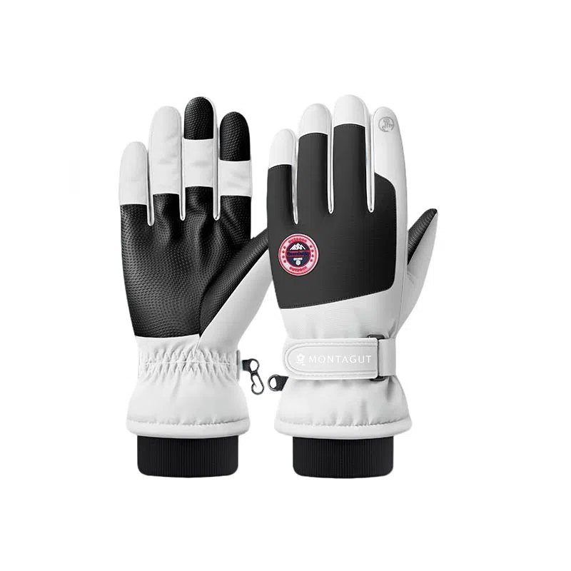 梦特娇 防寒保暖加绒加厚 棉 手套 男款