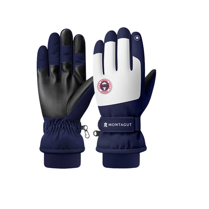 梦特娇 防寒保暖加绒加厚 棉 手套 男款