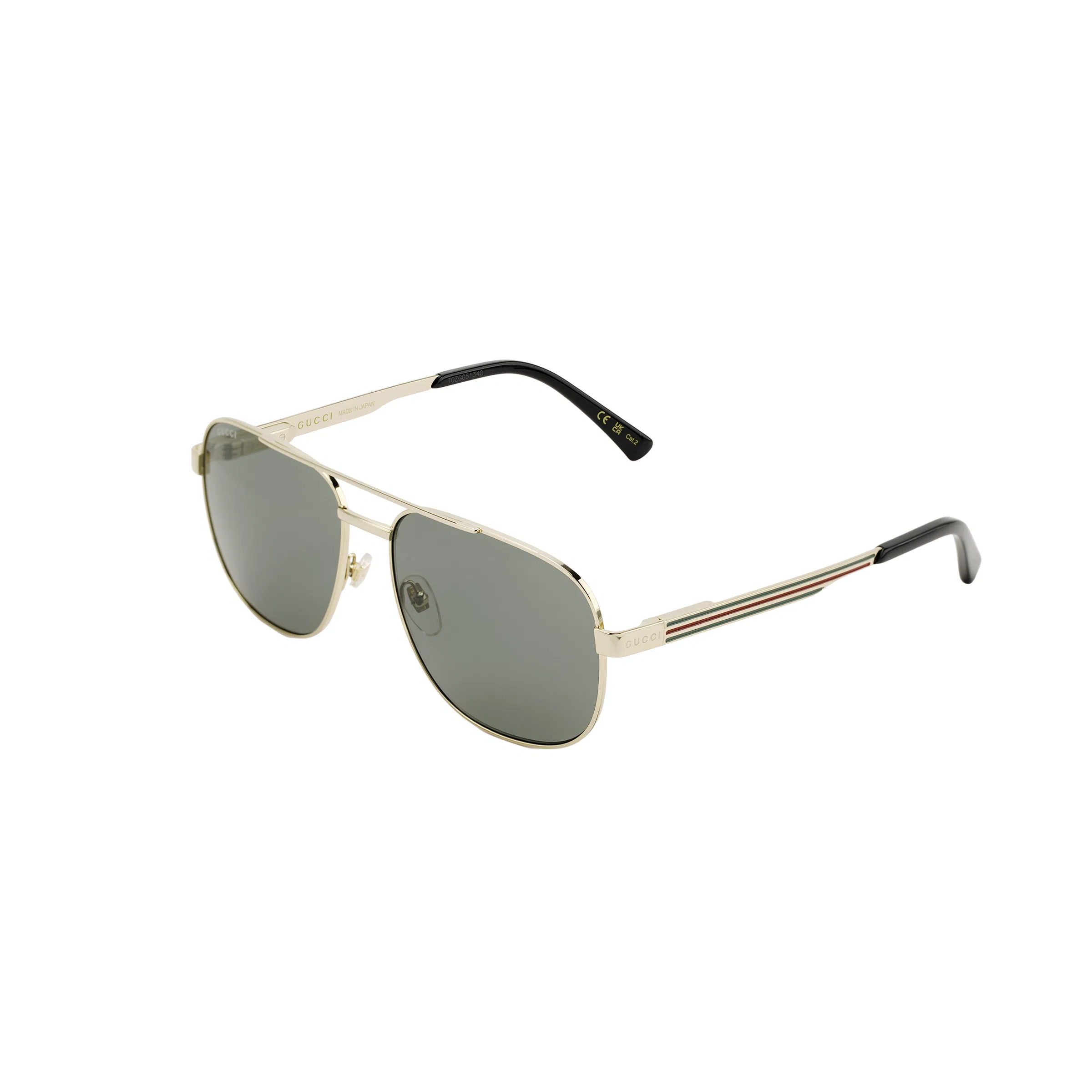 Gucci Aviator Gold Sunglasses
