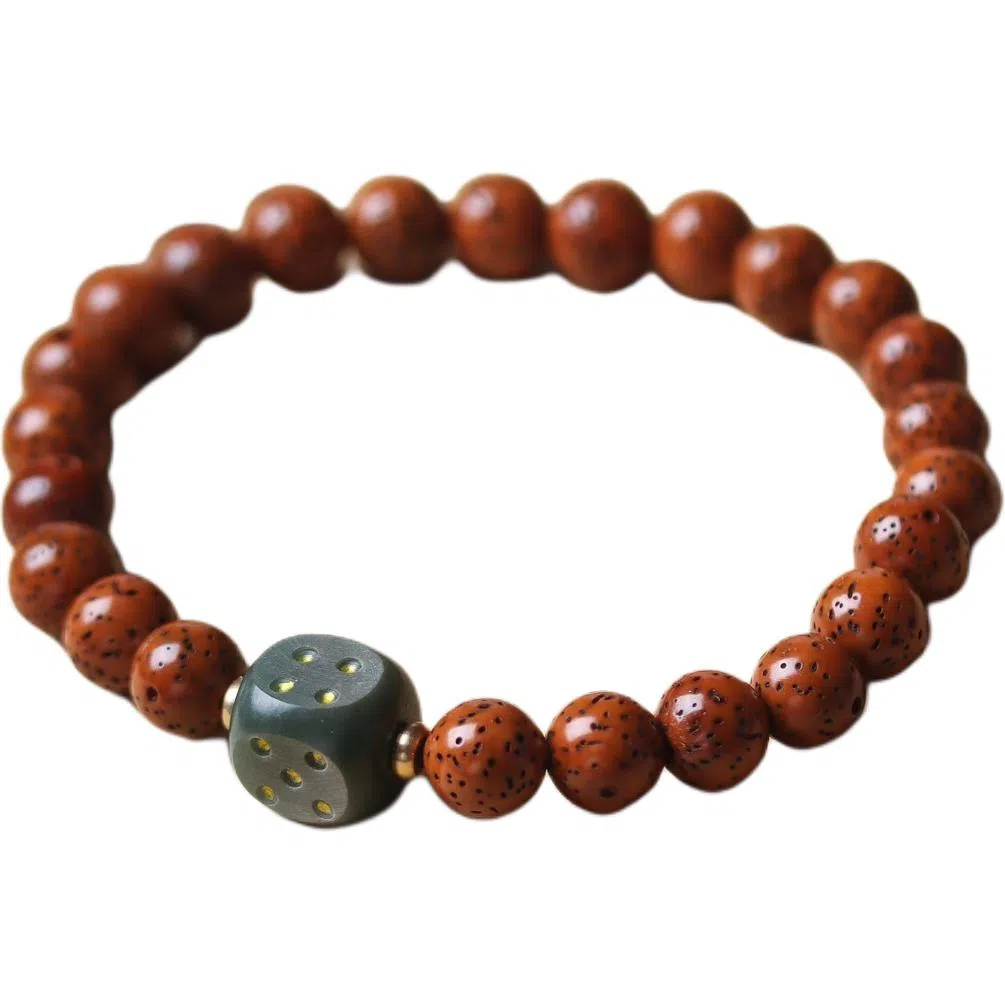 書卓 精致简约气质百搭搭配骰子 星月菩提 手串 男女同款情侣款