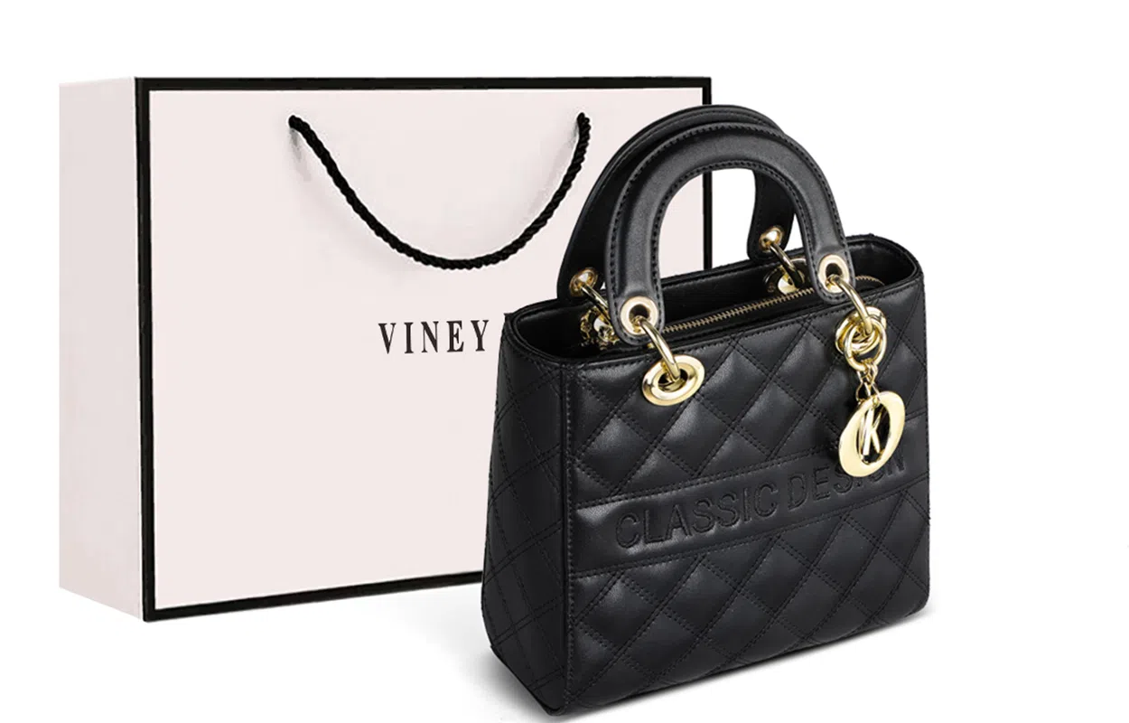 VINEY Tote Bag Black
