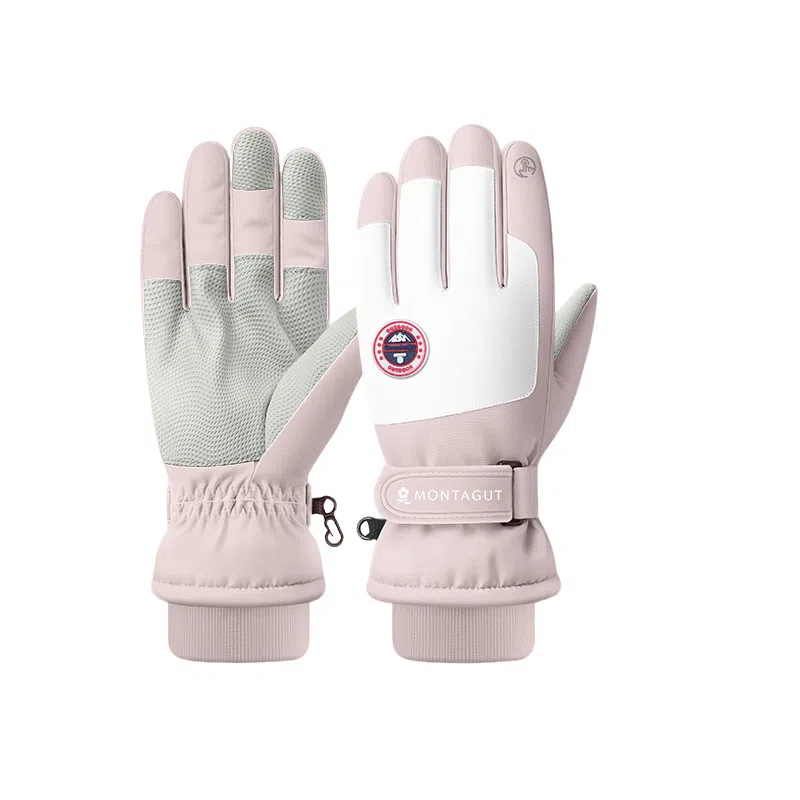 梦特娇 防寒保暖加绒加厚 棉 手套 男款