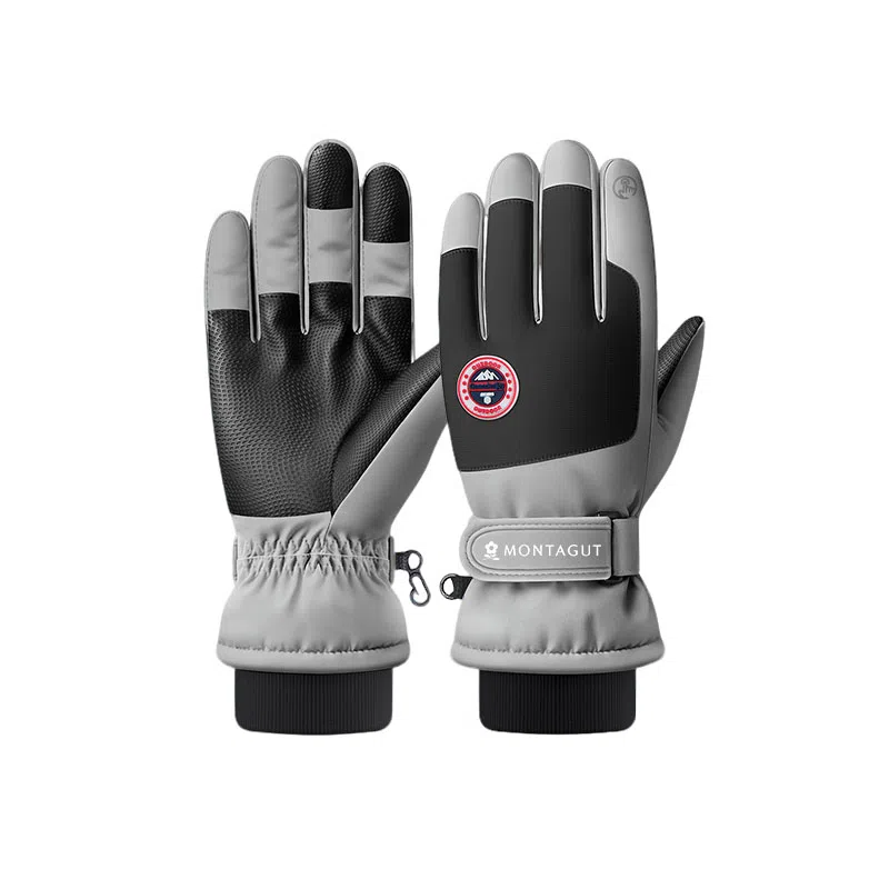 梦特娇 防寒保暖加绒加厚 棉 手套 男款