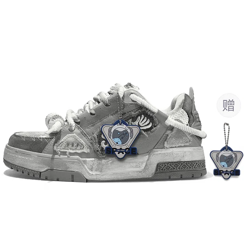 SK.TRIP Burgundy Low Sneakers