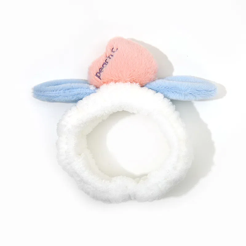 沂茹 秋冬款洗漱可爱甜美小众设计感洗脸发饰简约时尚通勤百搭宽边刘海束#好运 布艺 发带 女款