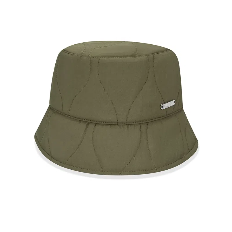 特步 秋冬保暖纯色潮流百搭简约 锦纶 渔夫帽 男女同款情侣款 军绿