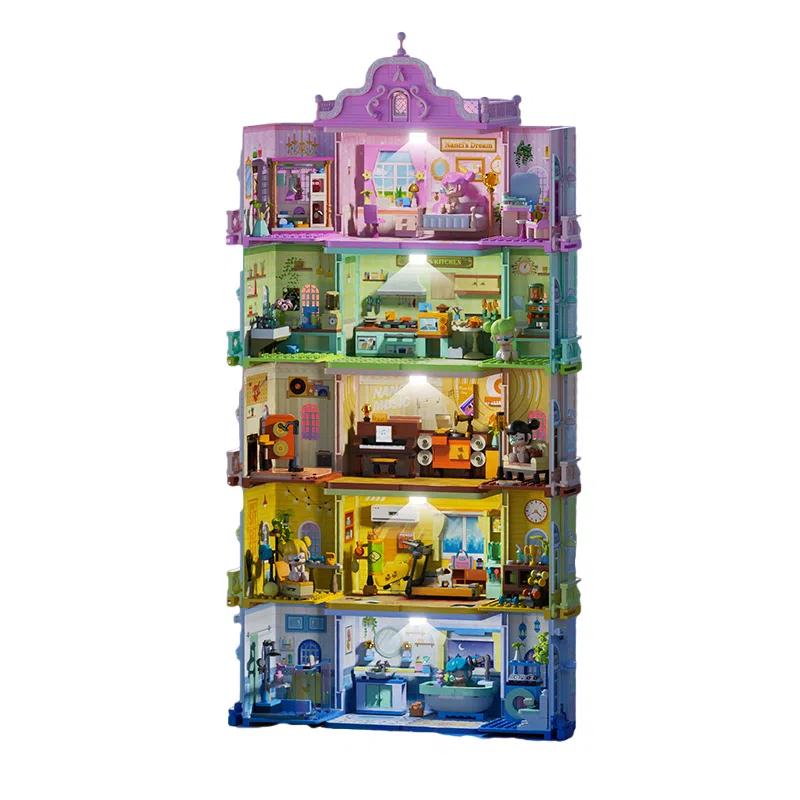 JAKI x Rolife Nanci house 800pcs HK131-136