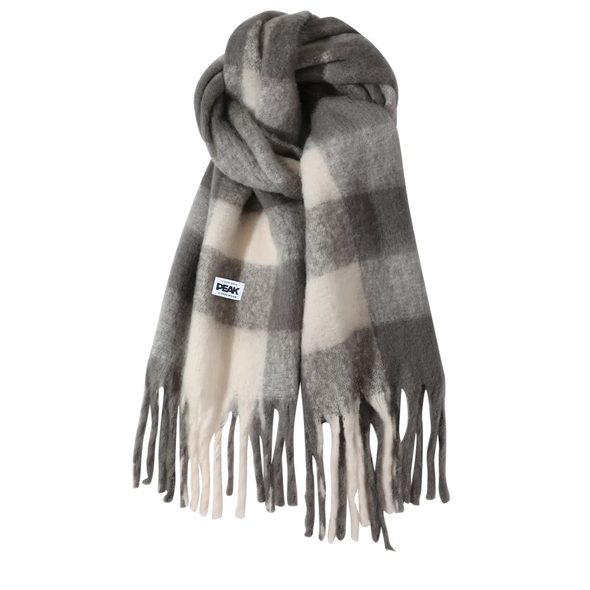 匹克 保暖防风秋冬季流苏百搭简约韩式轻奢风 聚酯纤维 绒线围巾 男女同款情侣款