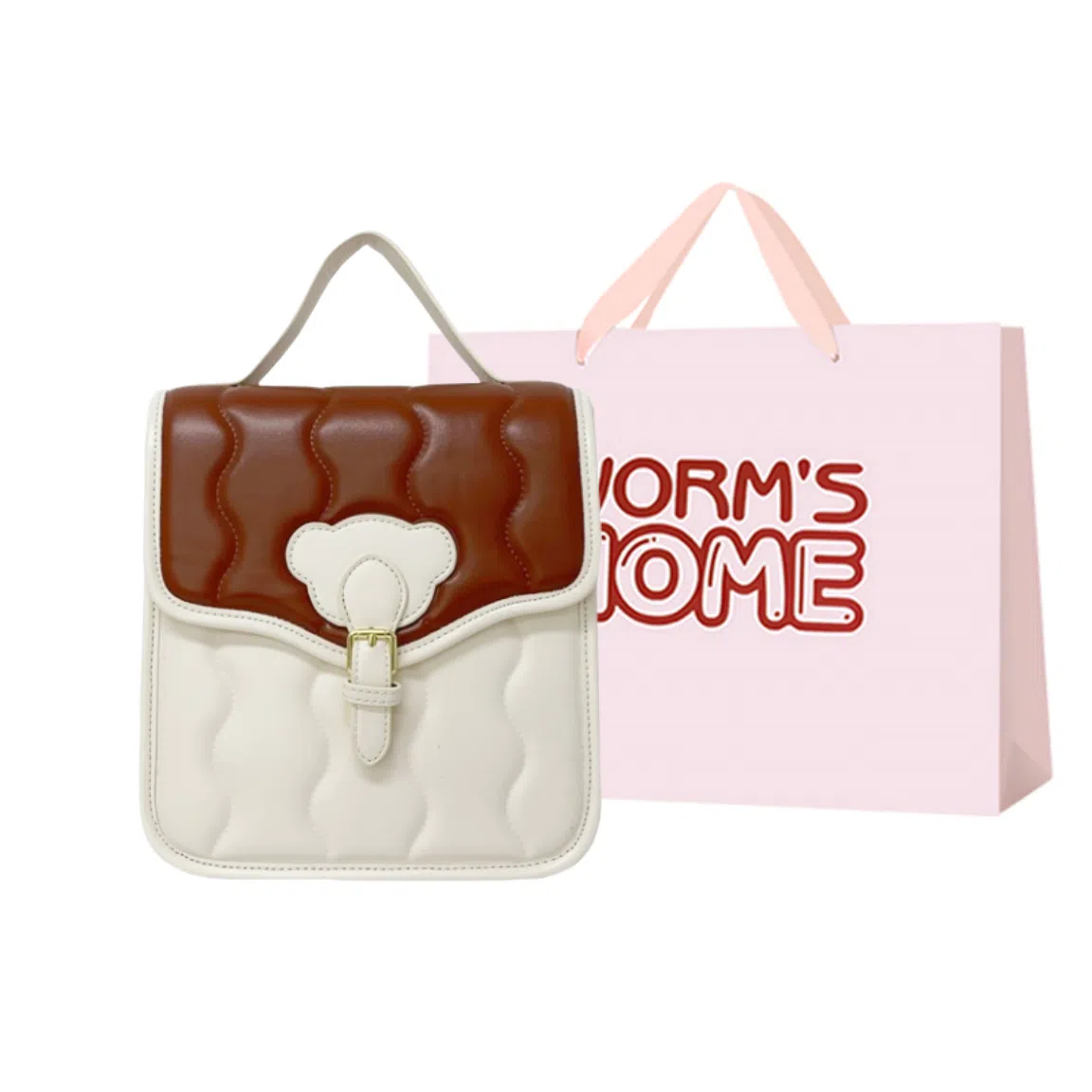 WORM'S HOME Retro Backpack