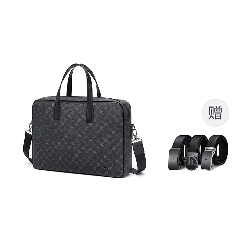 GOLF Briefcase Grey Black