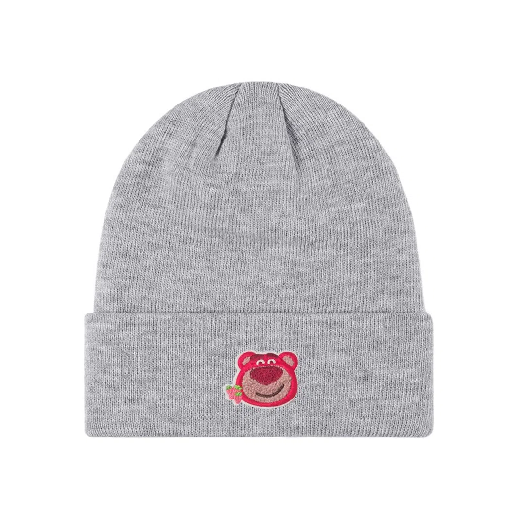 Disney Strawberry Bear Knit Hat Black