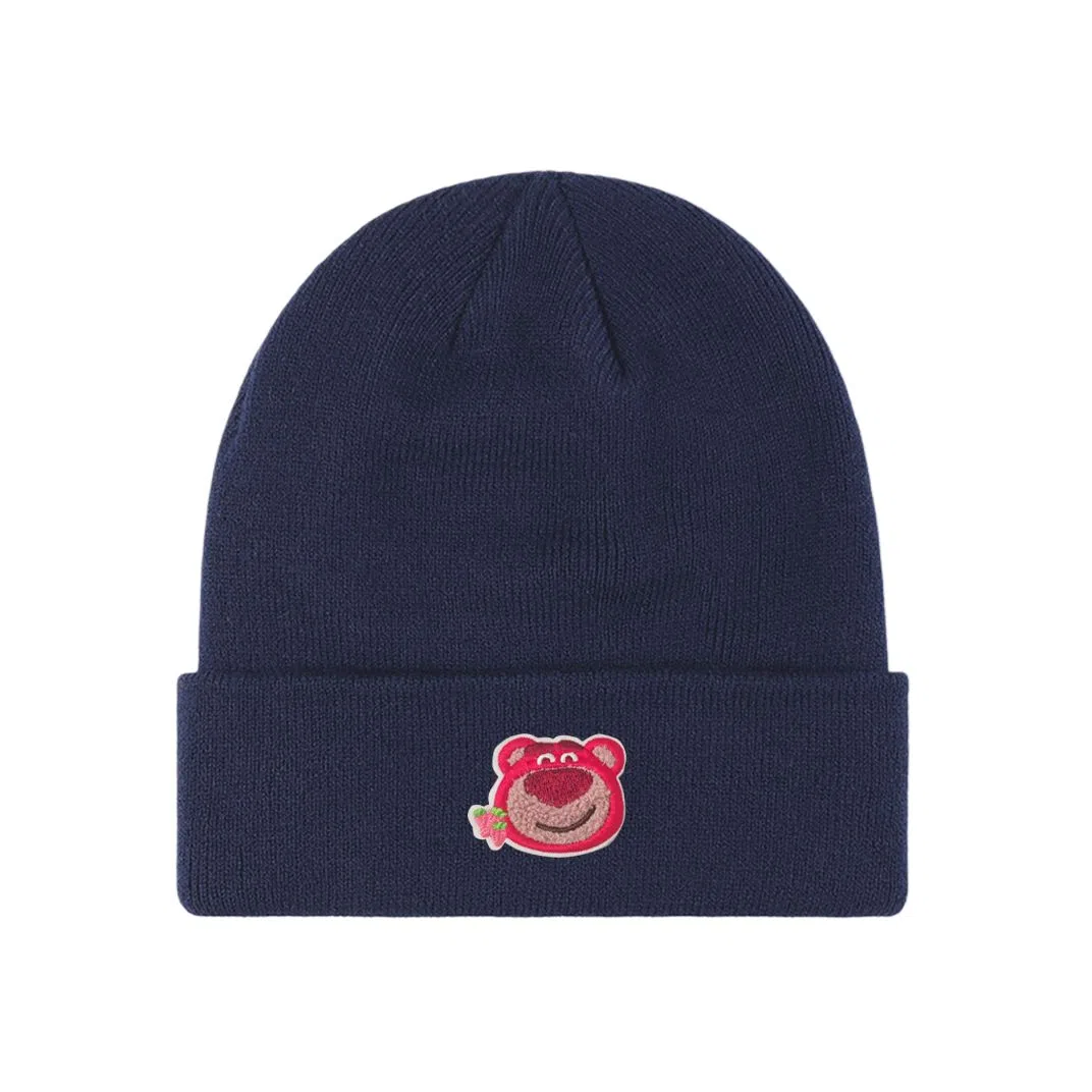 Disney Strawberry Bear Knit Hat Black