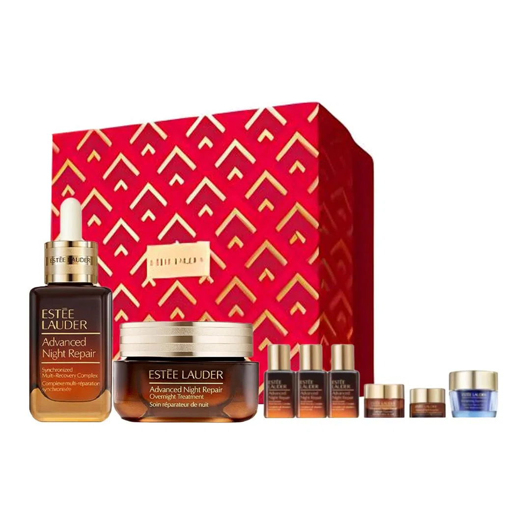 雅诗兰黛 大棕罐焕能膜霜护肤套装 舒缓紧致 八件套