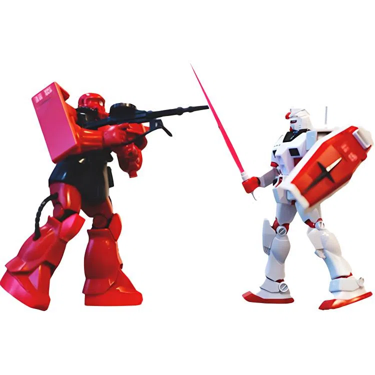 UNIQLO x Bandai 2020 HGUC 1144 GUNDAM RX-78-2UZAKU II MS-06SU 13cm