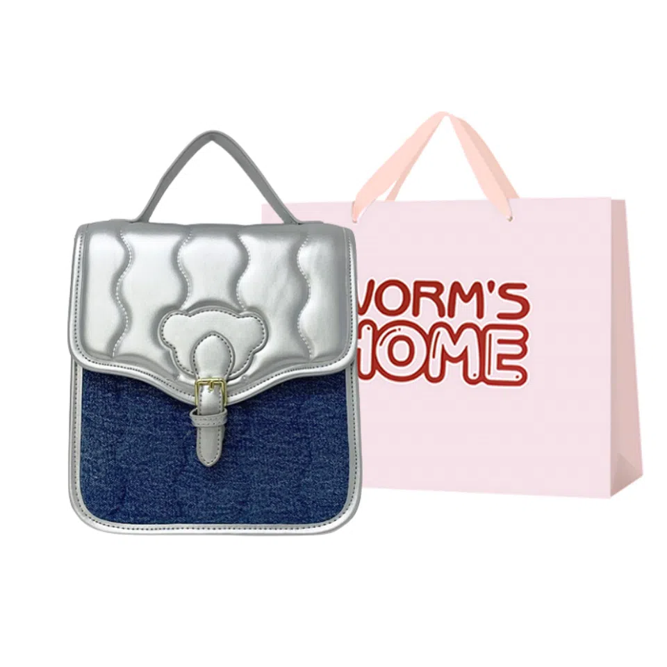 WORM'S HOME Retro Backpack