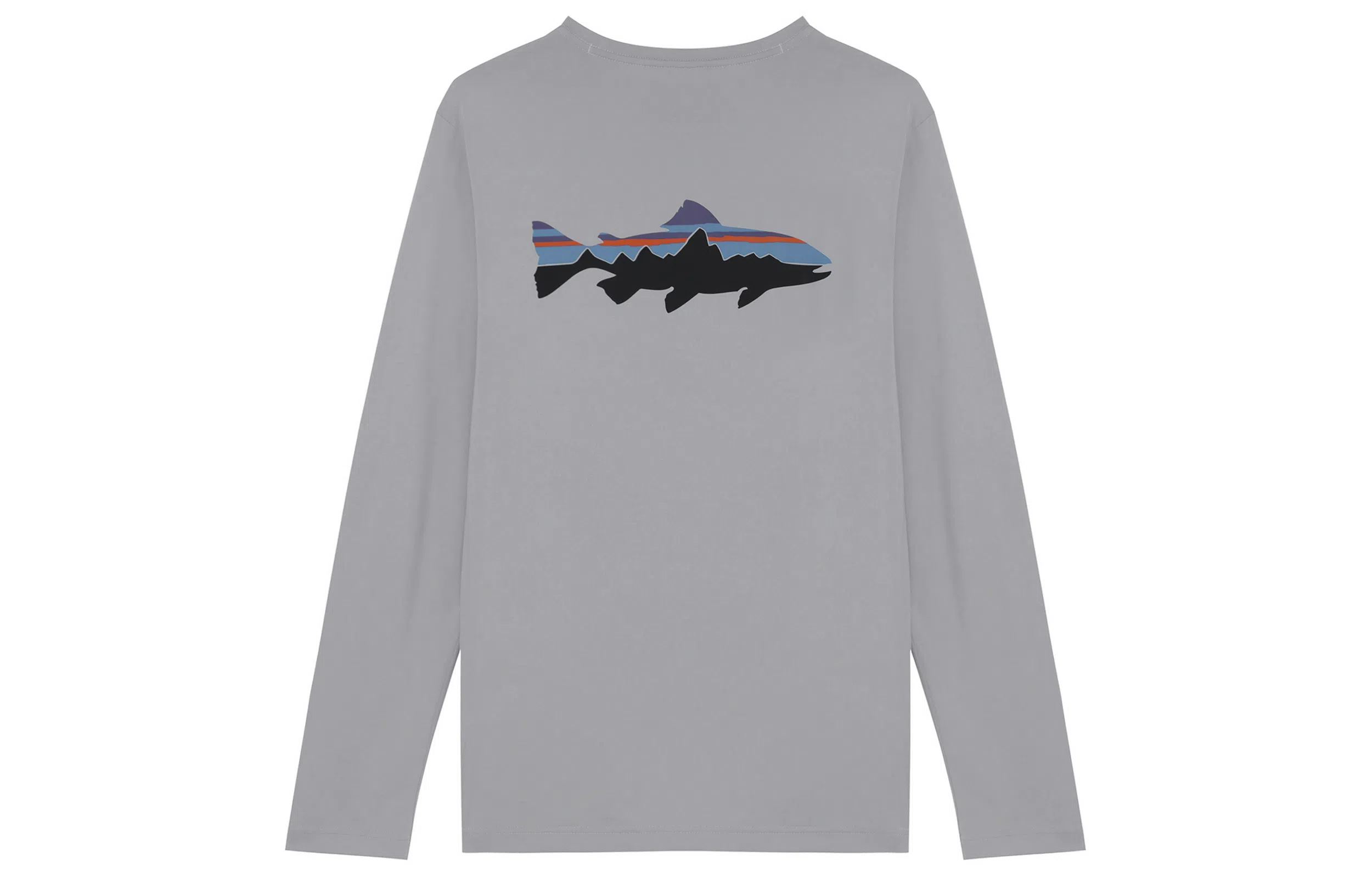 patagonia Men's Long-Sleeved Capilene Cool Daily Fish Graphic Shirt C1T