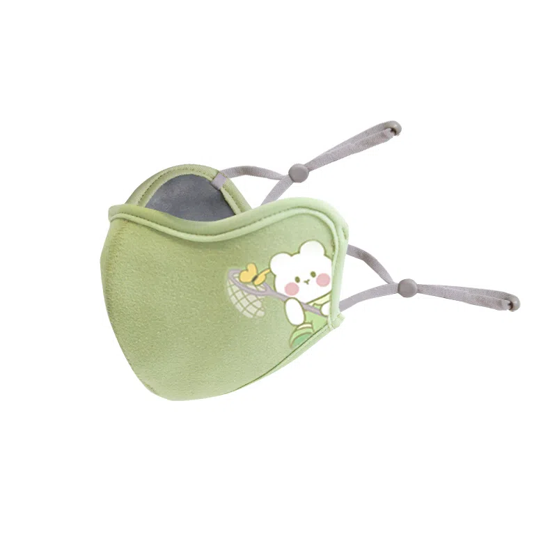 米度狗 秋冬防寒 澳绒 防晒面罩 儿童款