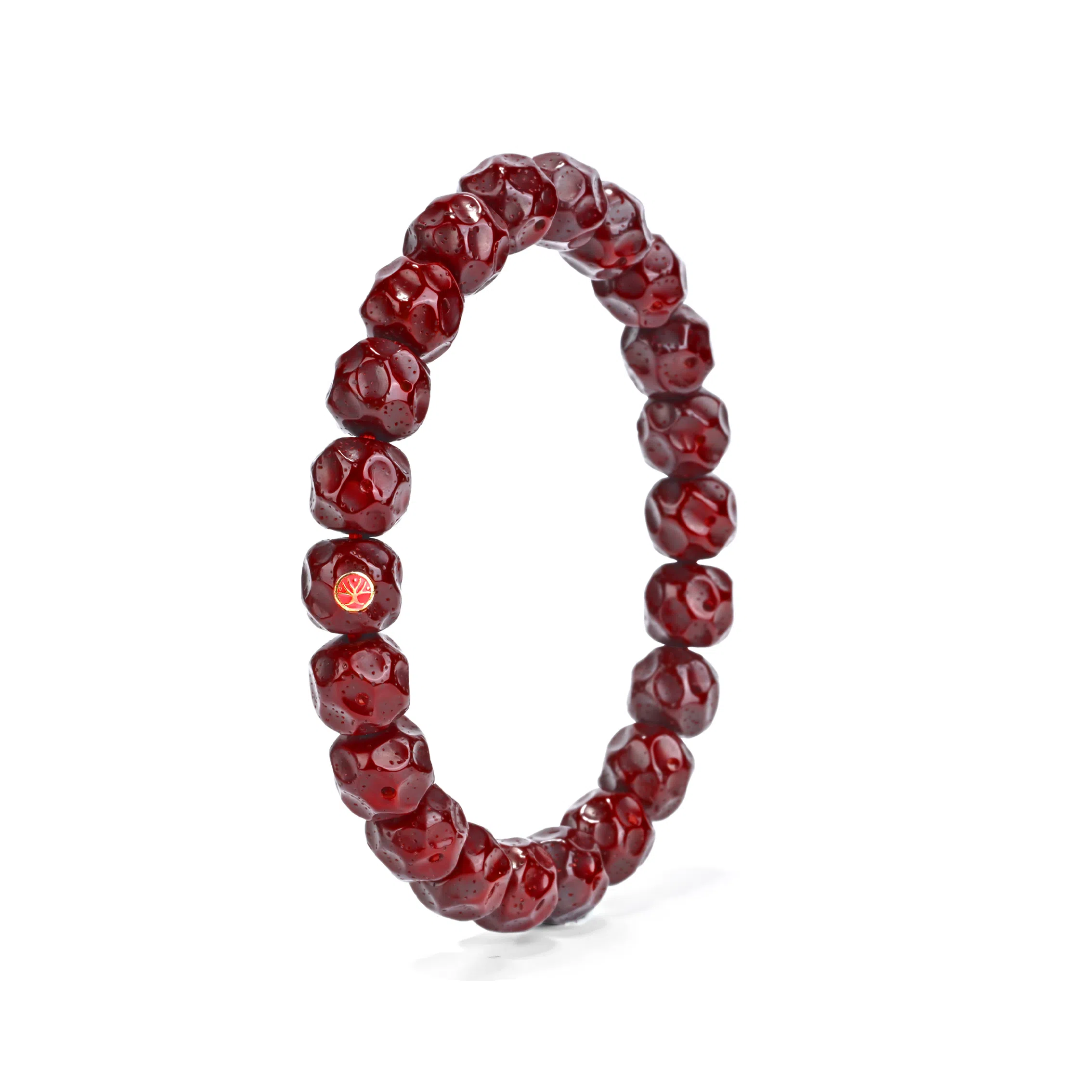 钰澜文玩 钰澜·古法朱供-无相 星月菩提 手串 男女同款情侣款